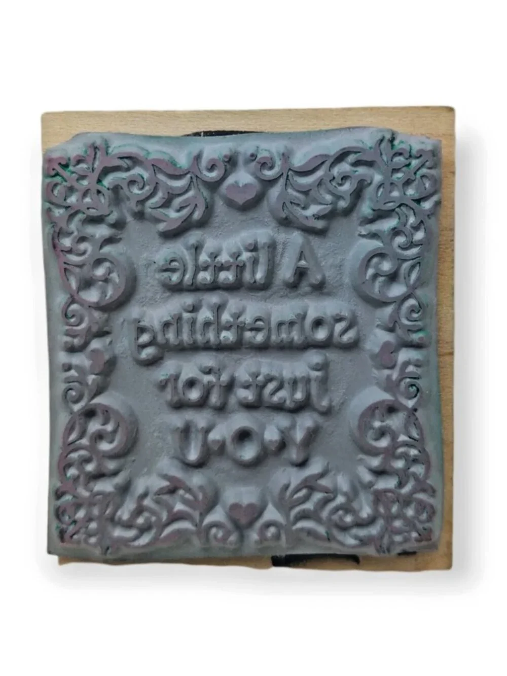 Vintage Happy Birthday 3 Pieces Rubber Stamp Bundle